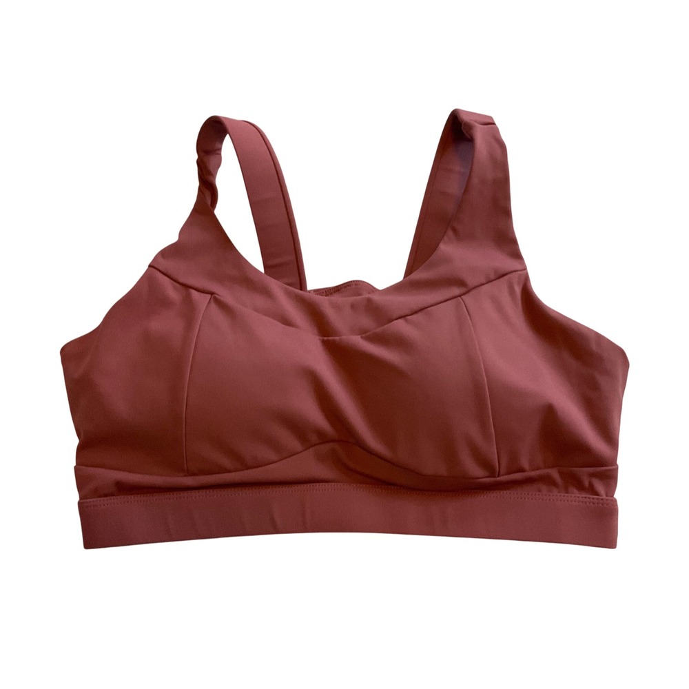 Running Girl Sports Bra Mauve Pink Medium Workout Gym‎ Activewear